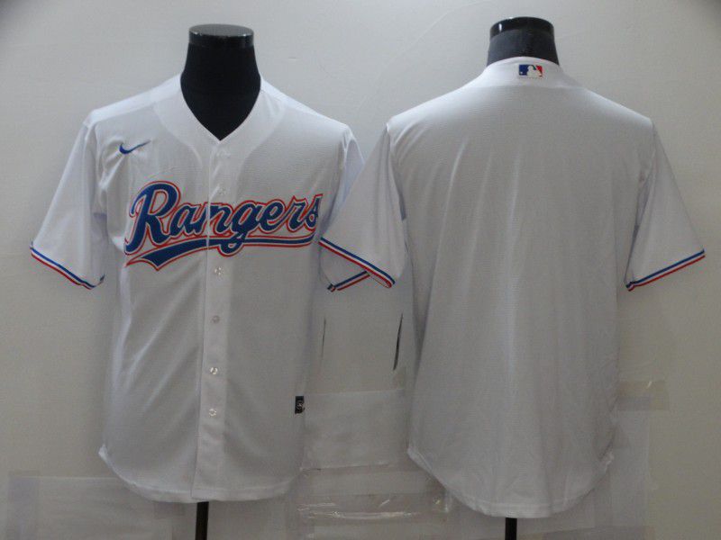 Men Texas Rangers Blank White Game Nike MLB Jerseys->texas rangers->MLB Jersey